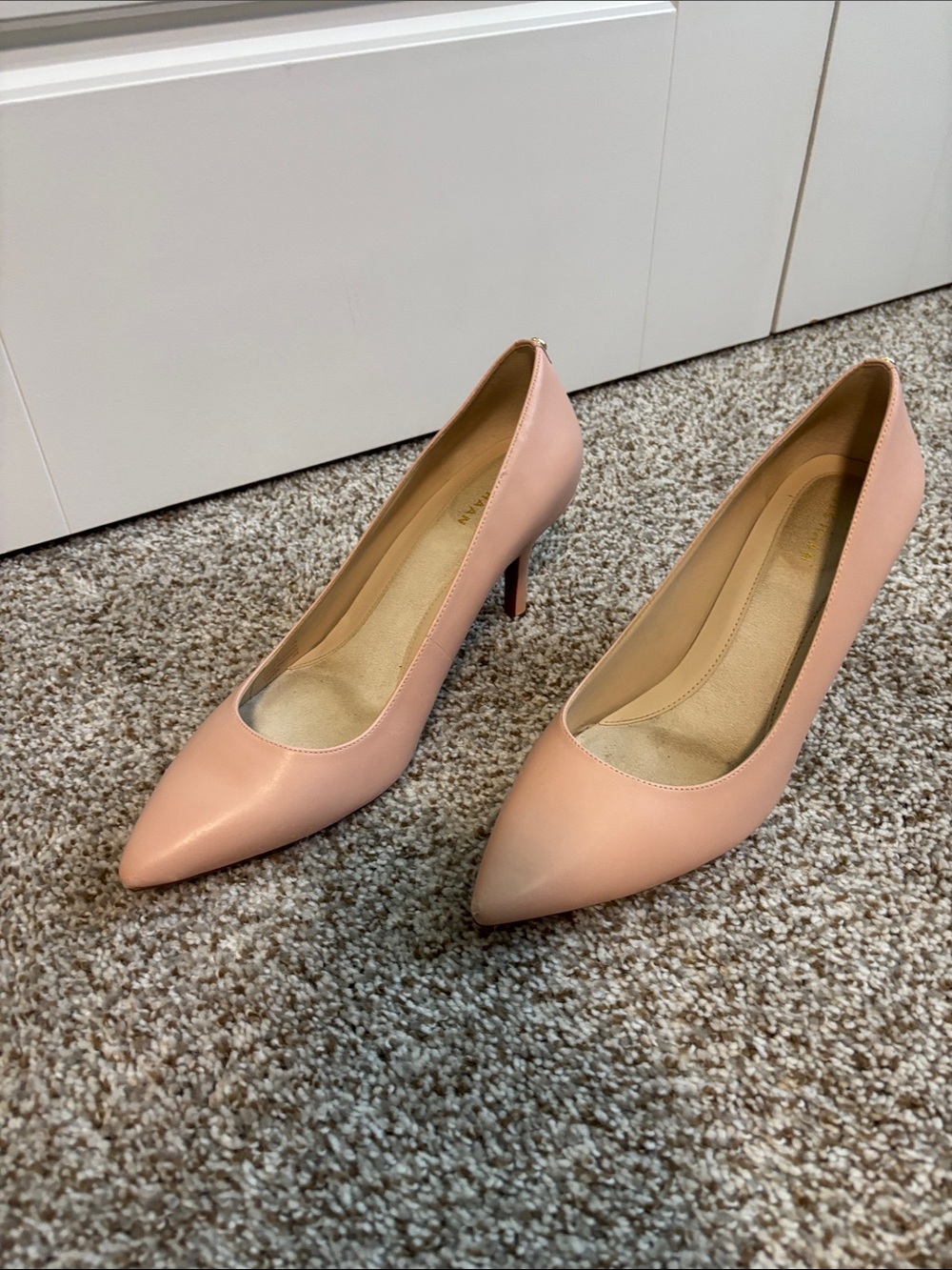 Cole Haan nude pink heels (7.5)